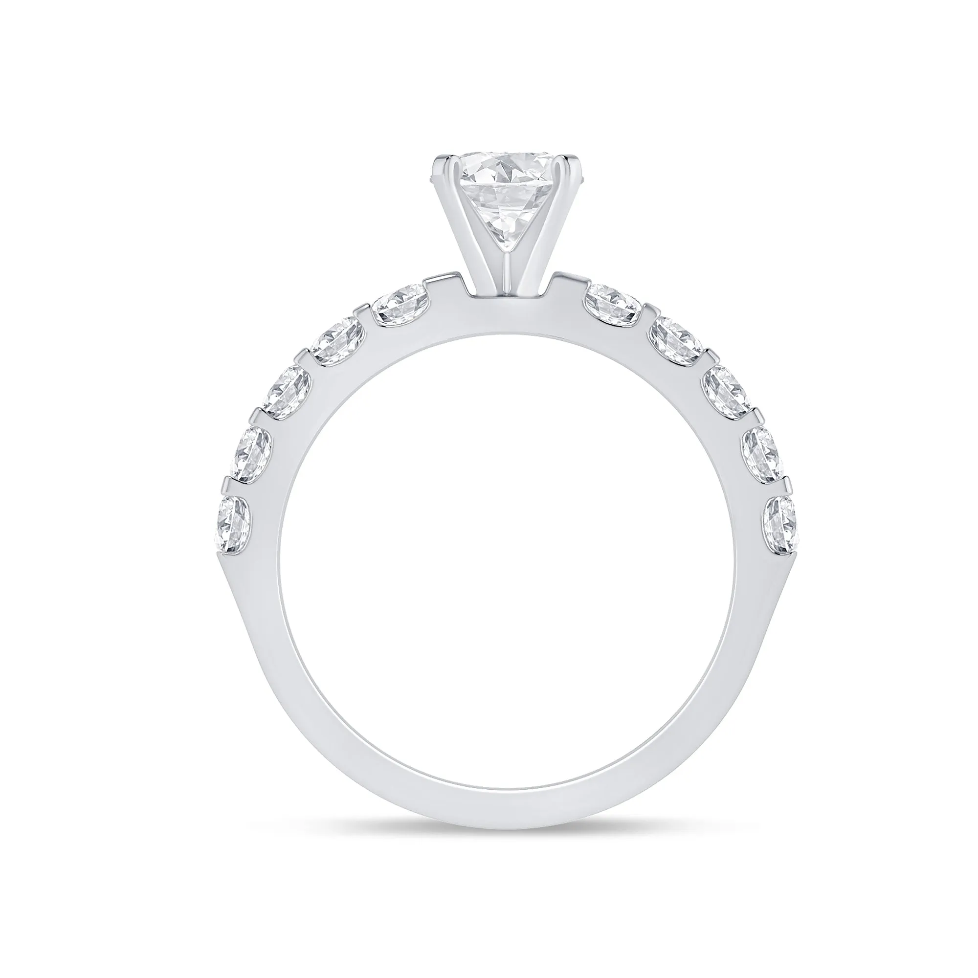 0.75ctw Round Diamond Engagement Ring