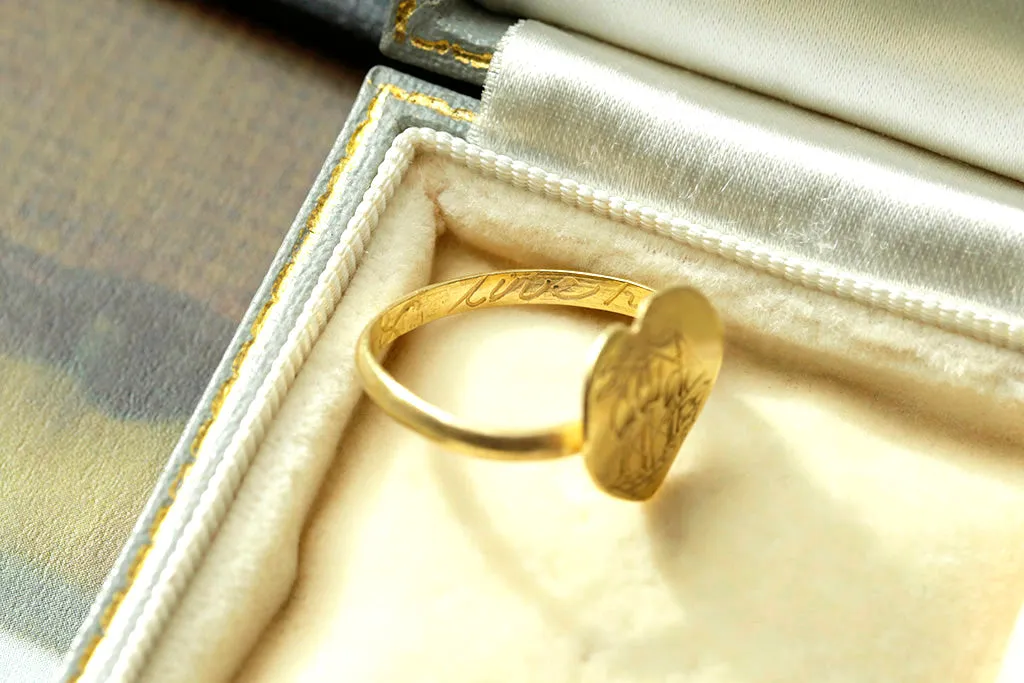 17th Century Sailor's Posy Ring