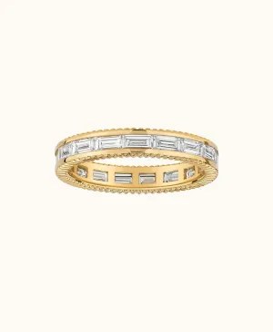 18K Yellow Gold Diamond Eclat Band