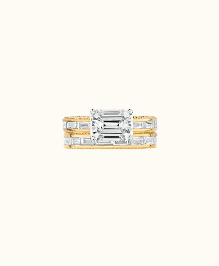 18K Yellow Gold Diamond Eclat Band