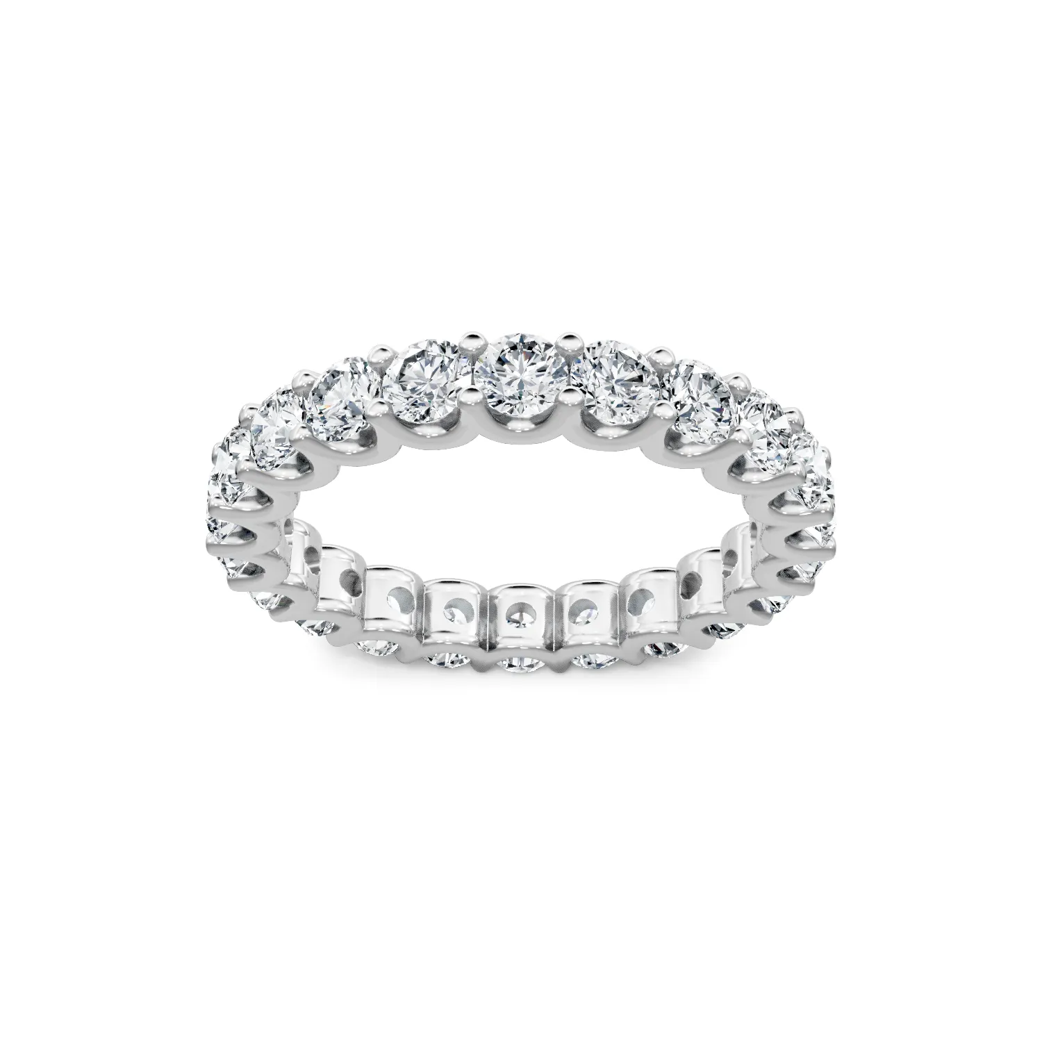 2.0ctw Round Diamond Shared Prong Eternity Band