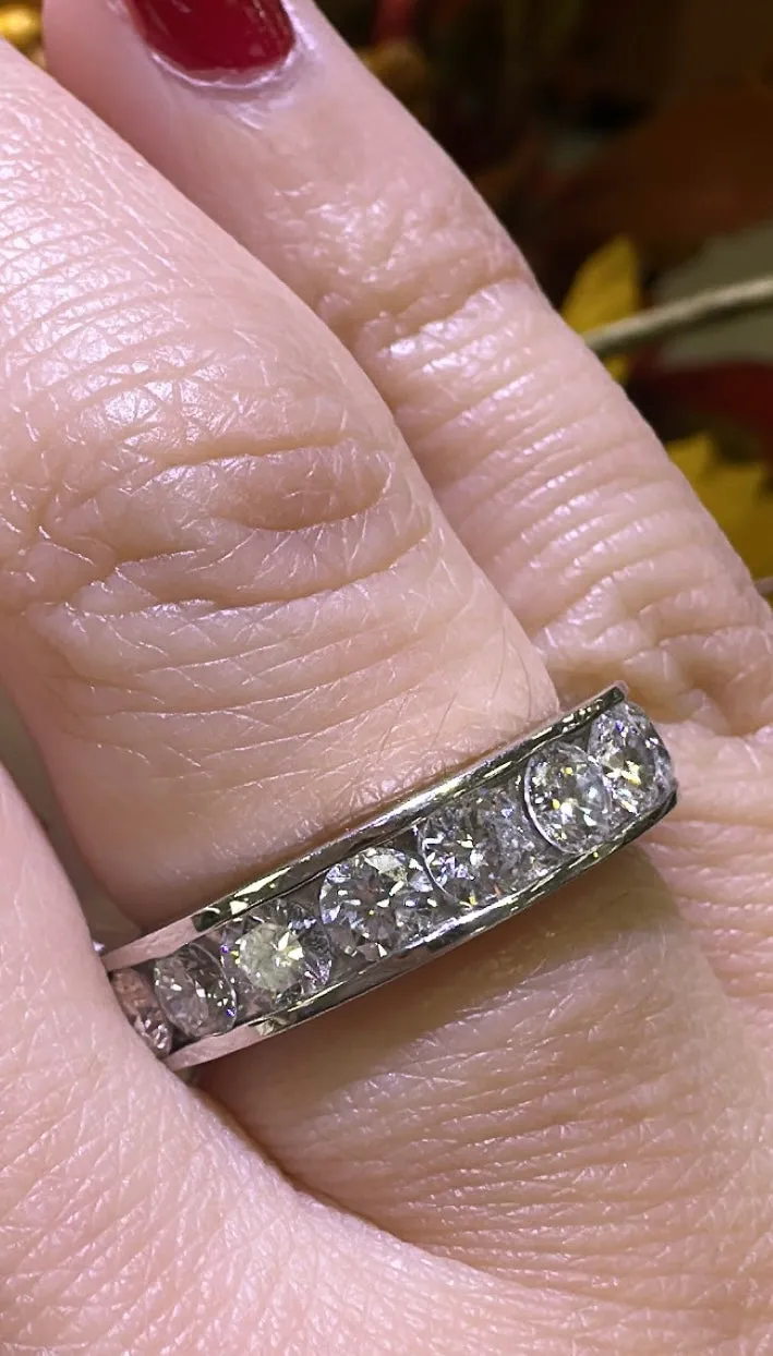 2.85ct t.w. Diamond Eternity Band Ring
