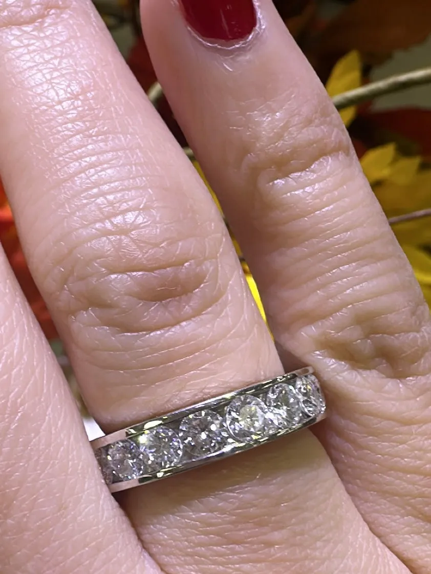 2.85ct t.w. Diamond Eternity Band Ring