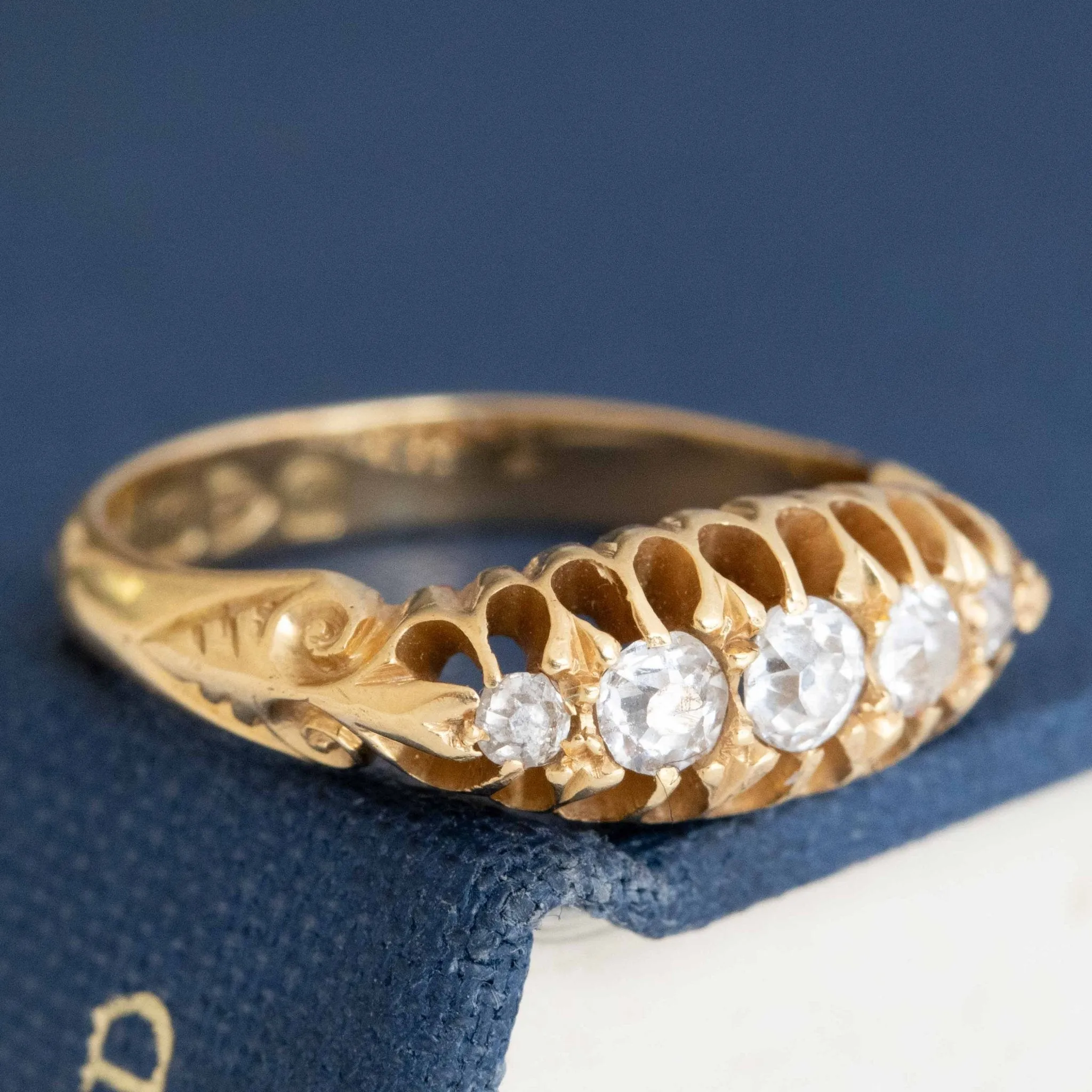 .29ctw Victorian Old European Cut Diamond Band