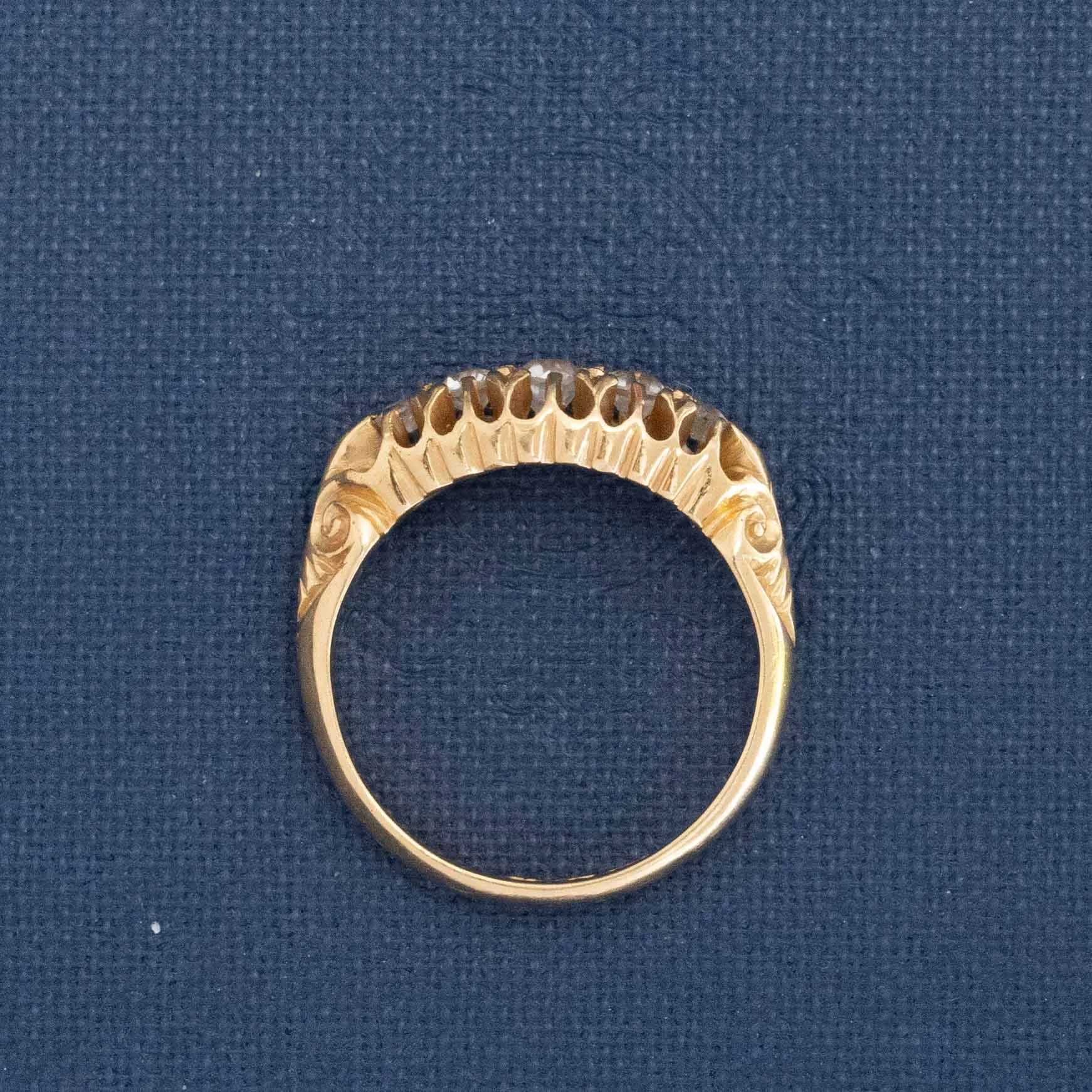 .29ctw Victorian Old European Cut Diamond Band