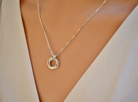 30th Birthday Gift for Her | Sterling Silver Birthday Necklace | 30th Birthday Gifts