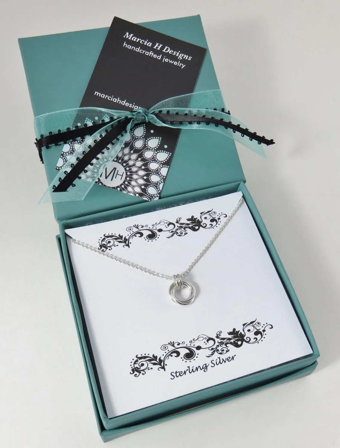 30th Birthday Gift for Her | Sterling Silver Birthday Necklace | 30th Birthday Gifts