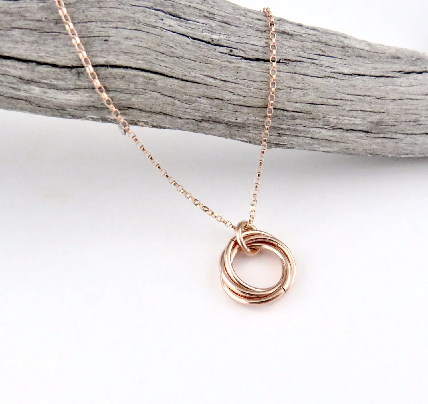 30th Birthday Necklace | Rose Gold Birthday Gift | 30th Birthday Gift Ideas