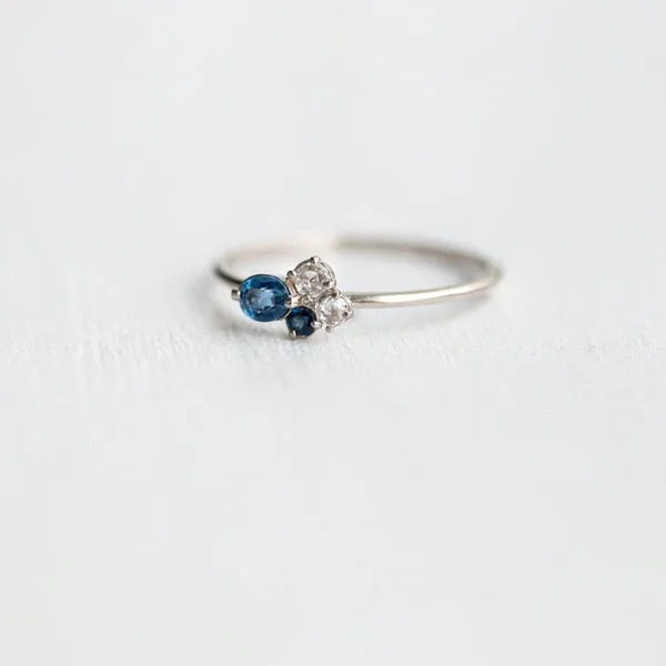 3pcs set Crystal Rings