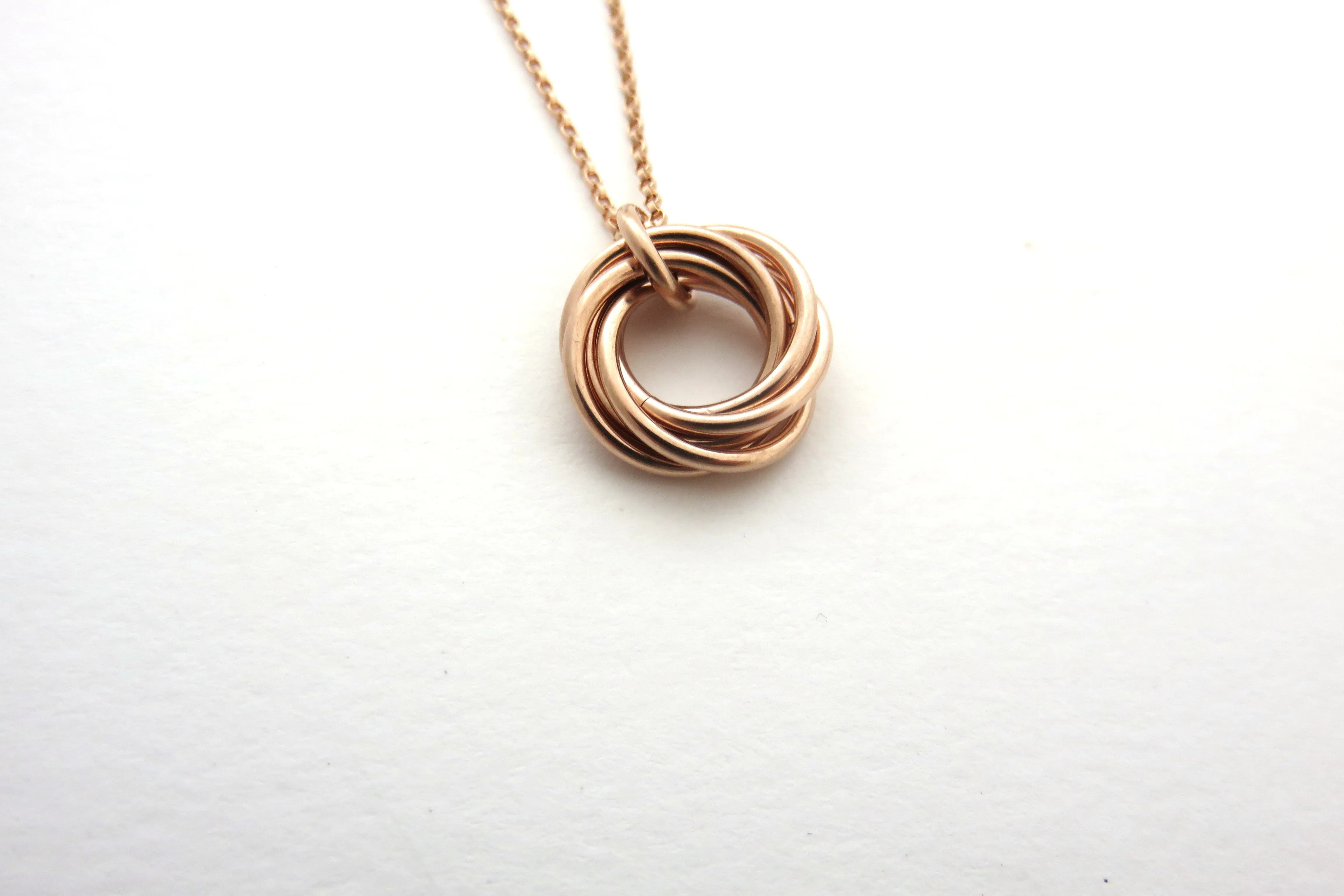 60th Birthday Gift for Women | Rose Gold Ring Necklace | 60th Birthday Gifts