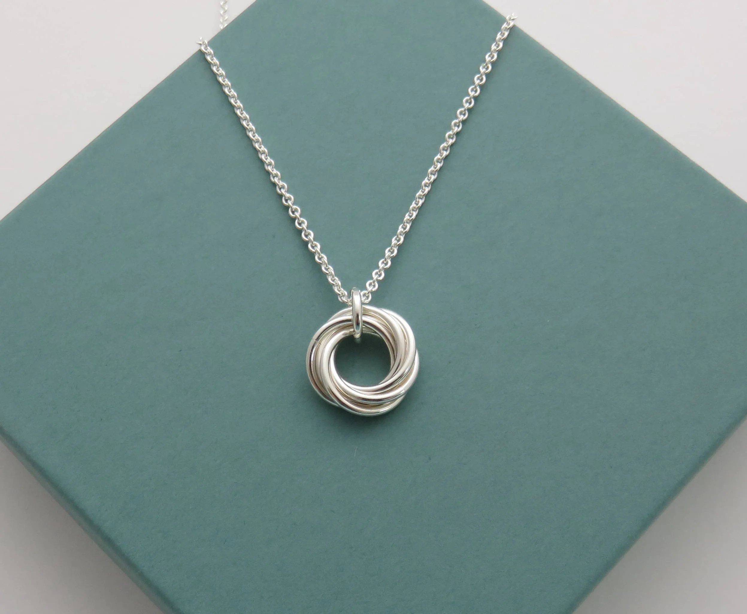 60th Birthday Gift for Women | Sterling Silver Birthday Necklace | 60th Birthday Gifts