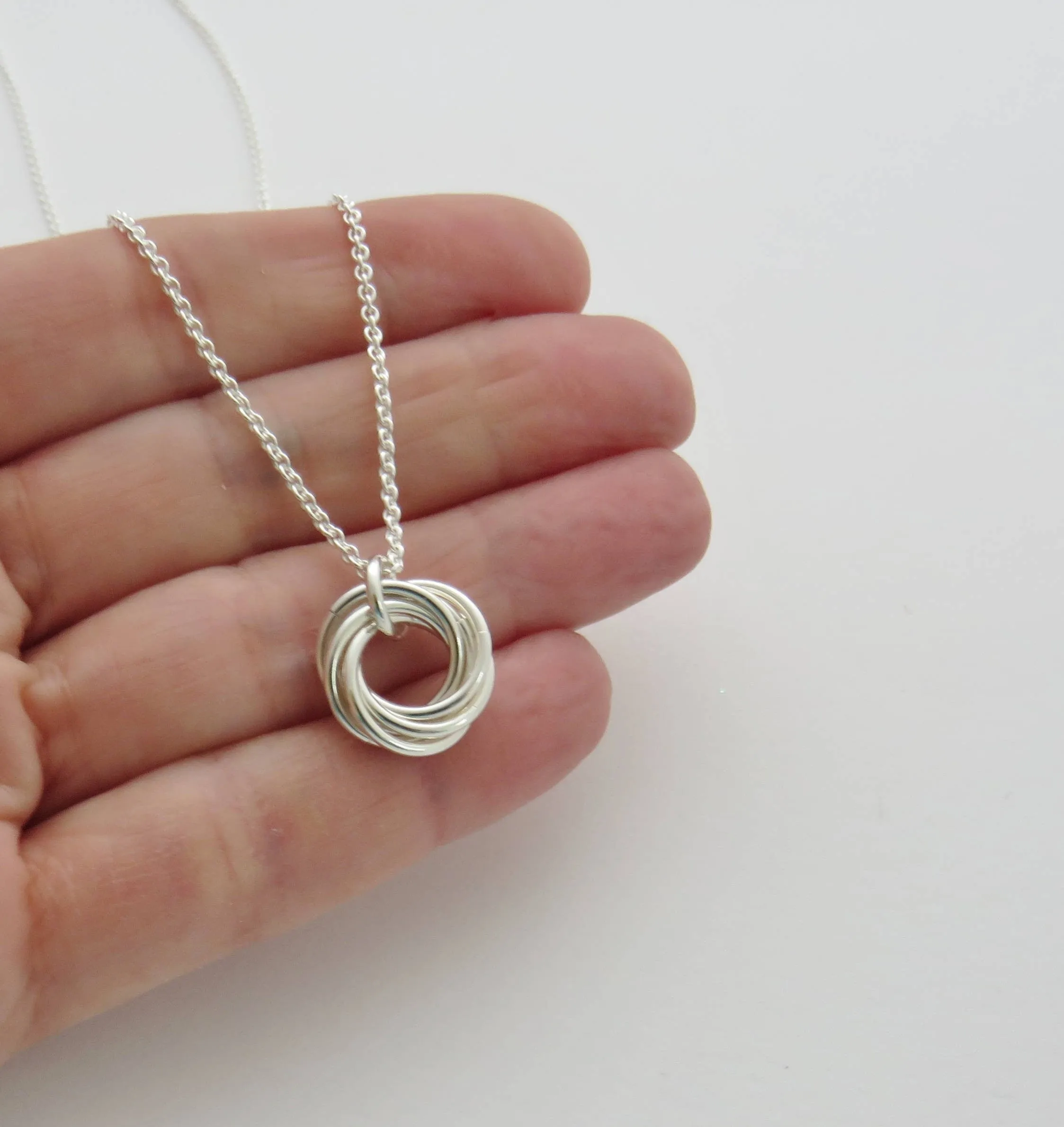 60th Birthday Gift for Women | Sterling Silver Birthday Necklace | 60th Birthday Gifts