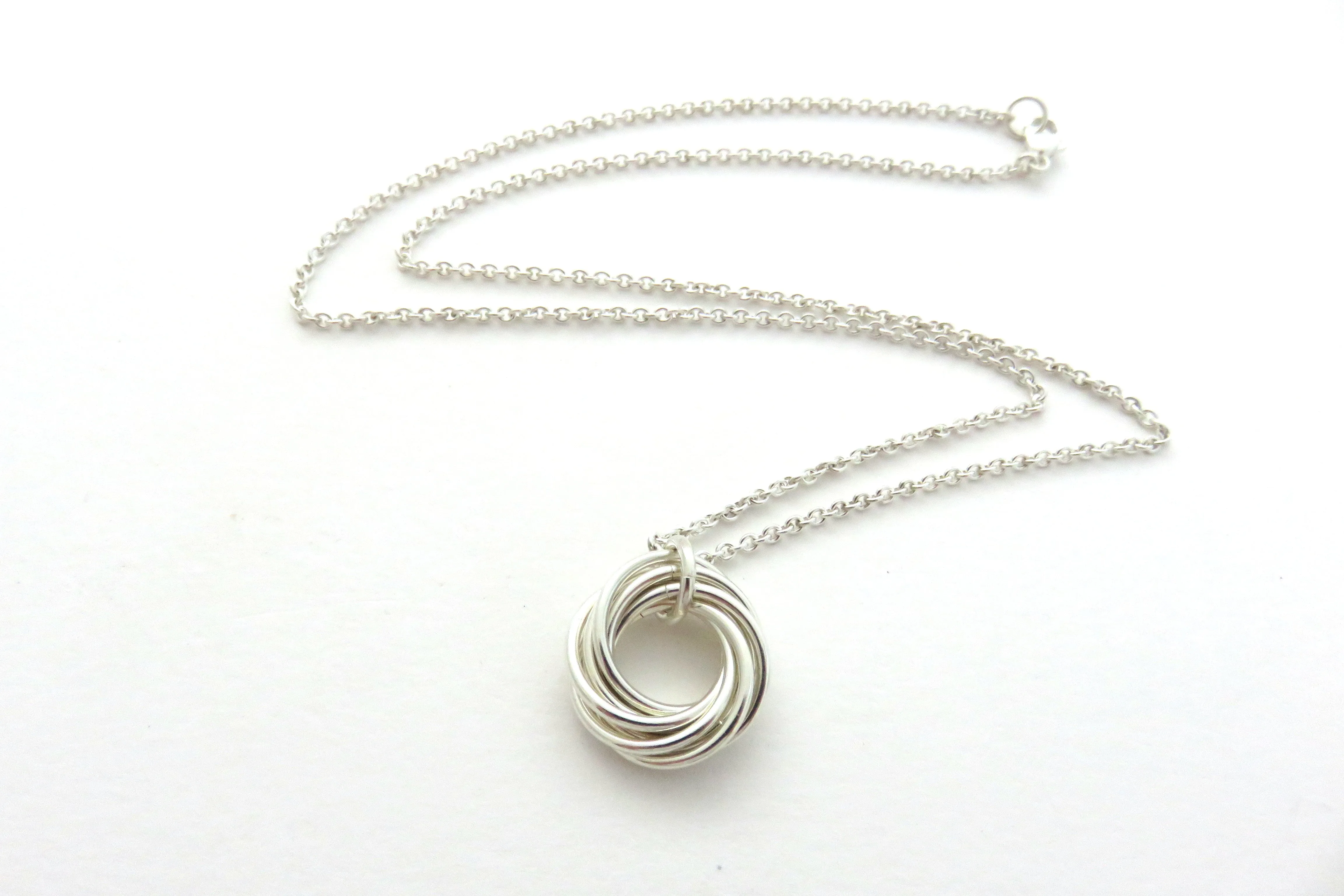 80th Birthday Gift for Women | Sterling Silver Birthday Necklace | 80th Birthday Gifts