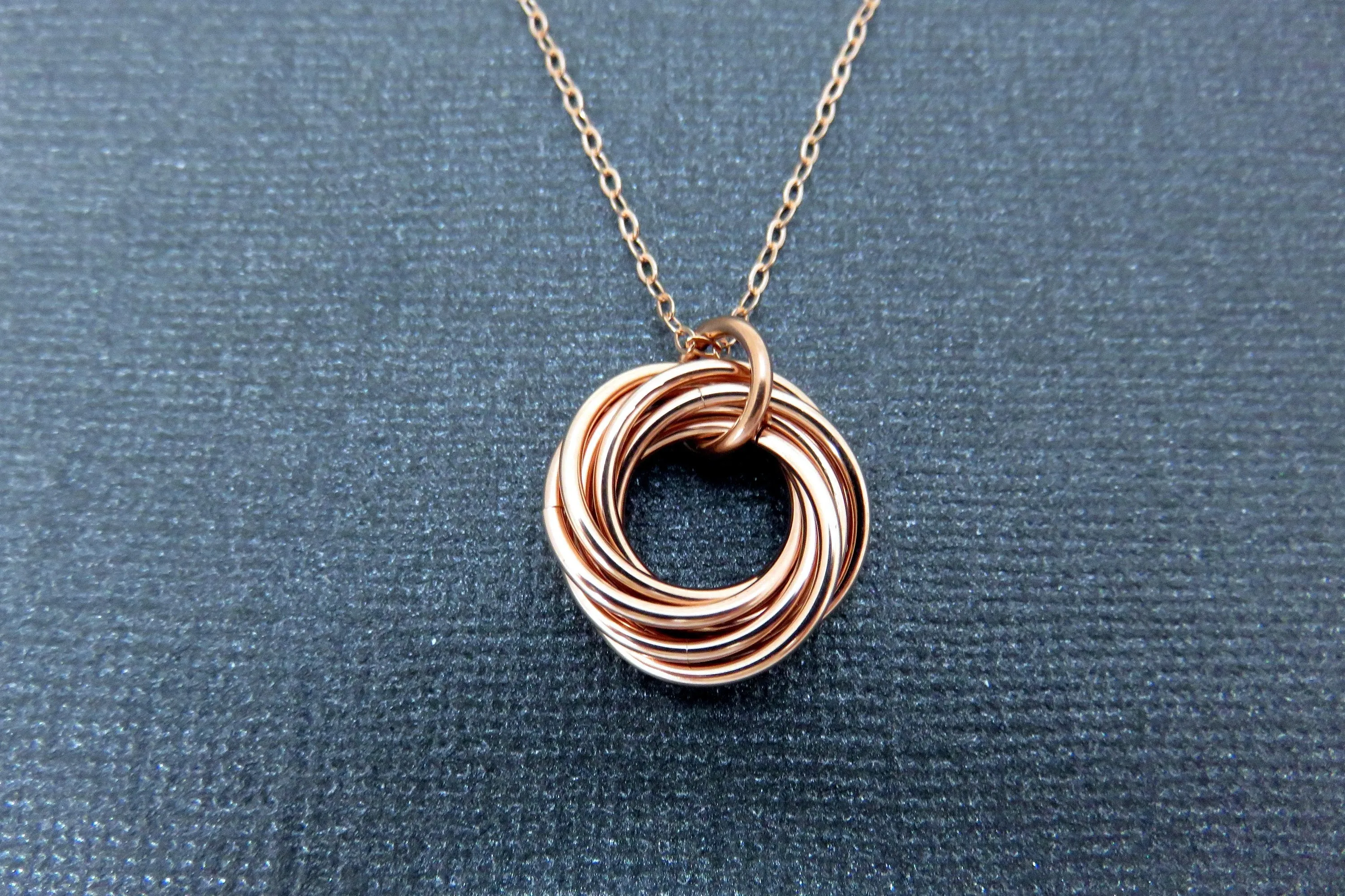 80th Birthday Gift | Rose Gold Necklace | 80th Birthday Necklace