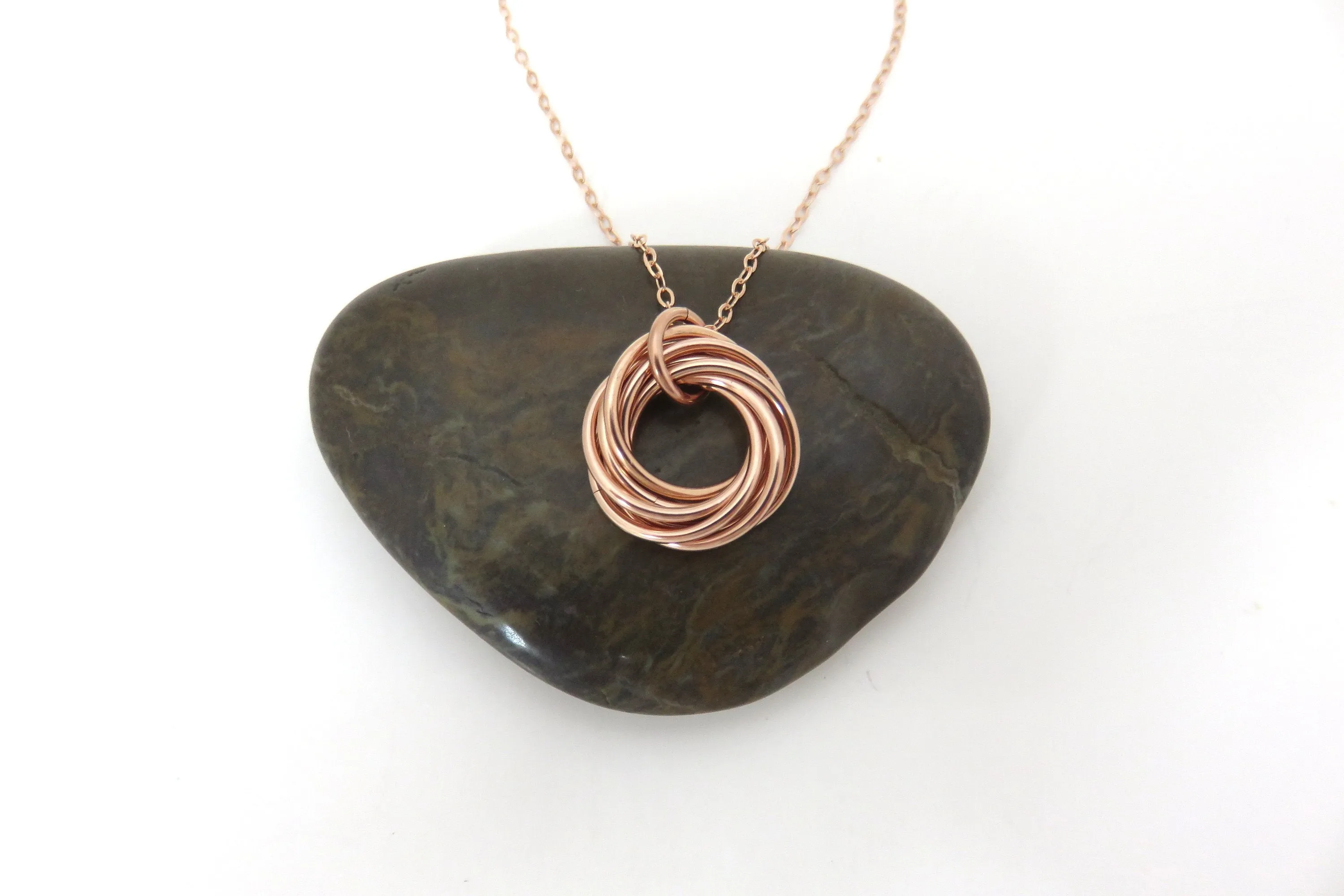 80th Birthday Gift | Rose Gold Necklace | 80th Birthday Necklace