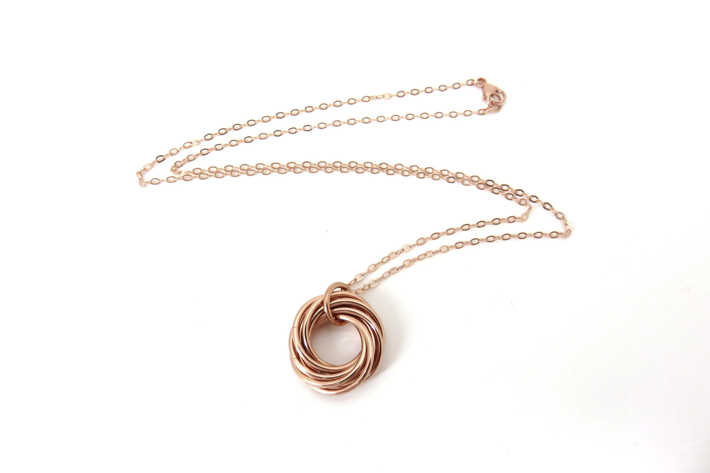 90th Birthday Gift for Women | Rose Gold Necklace | 90th Birthday Gifts