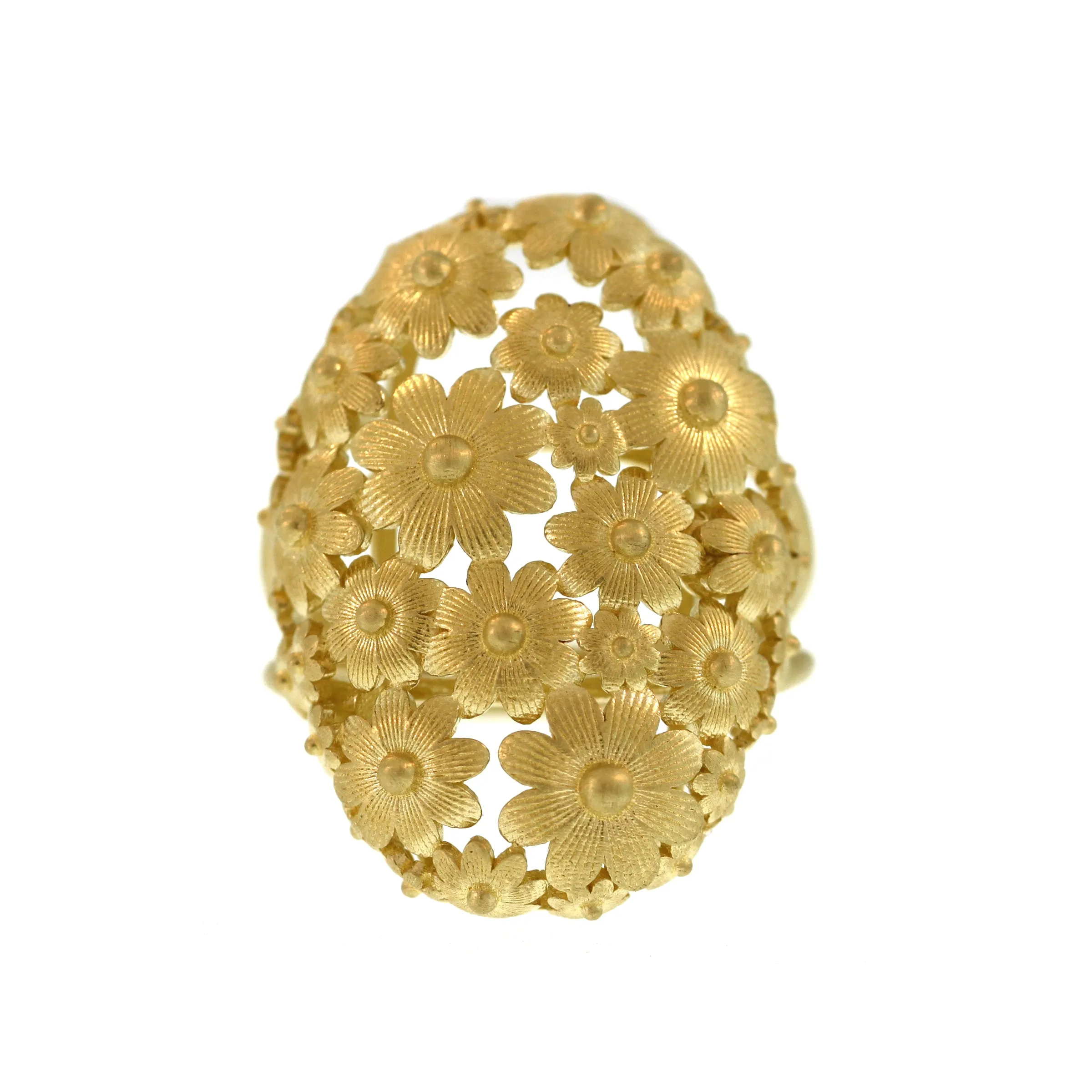 A Garden Party Floral Cluster Ring