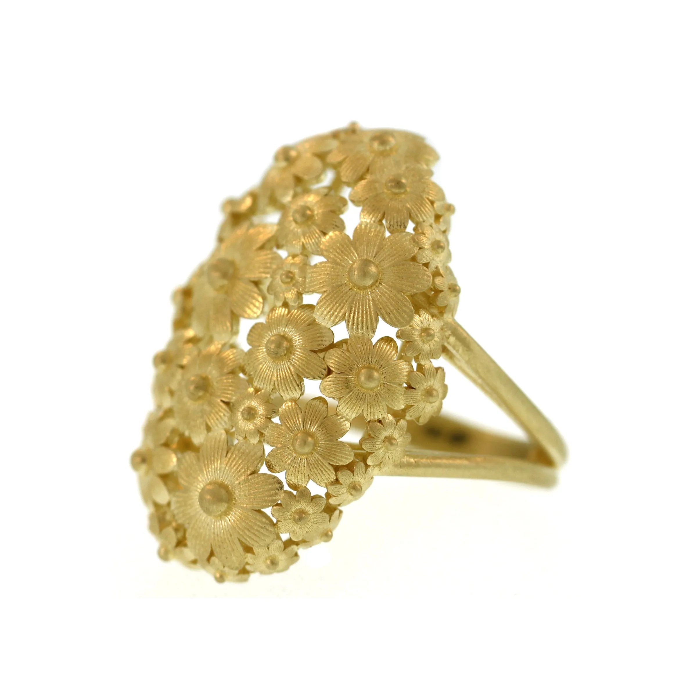A Garden Party Floral Cluster Ring