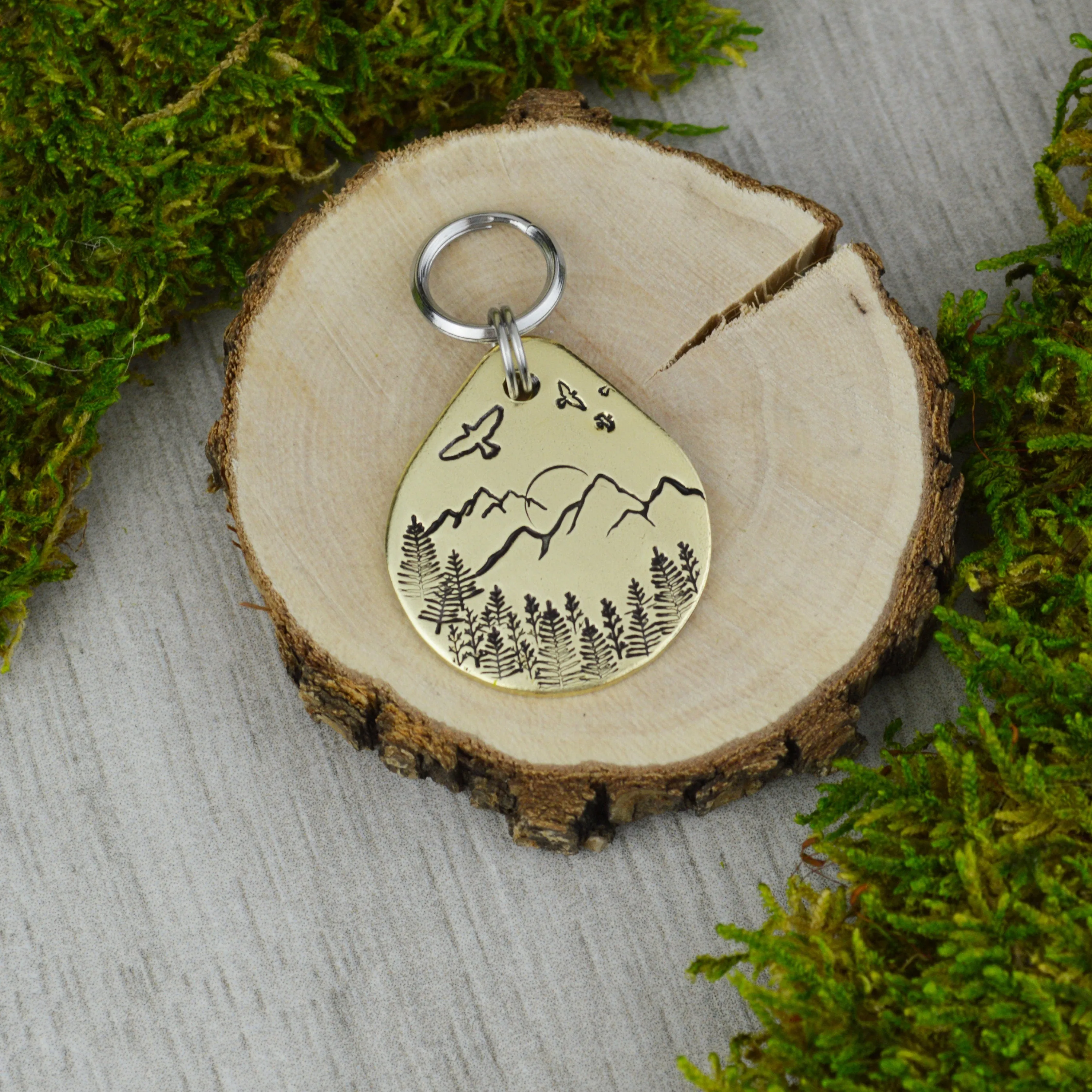 Above the Peaks Pet ID Tag