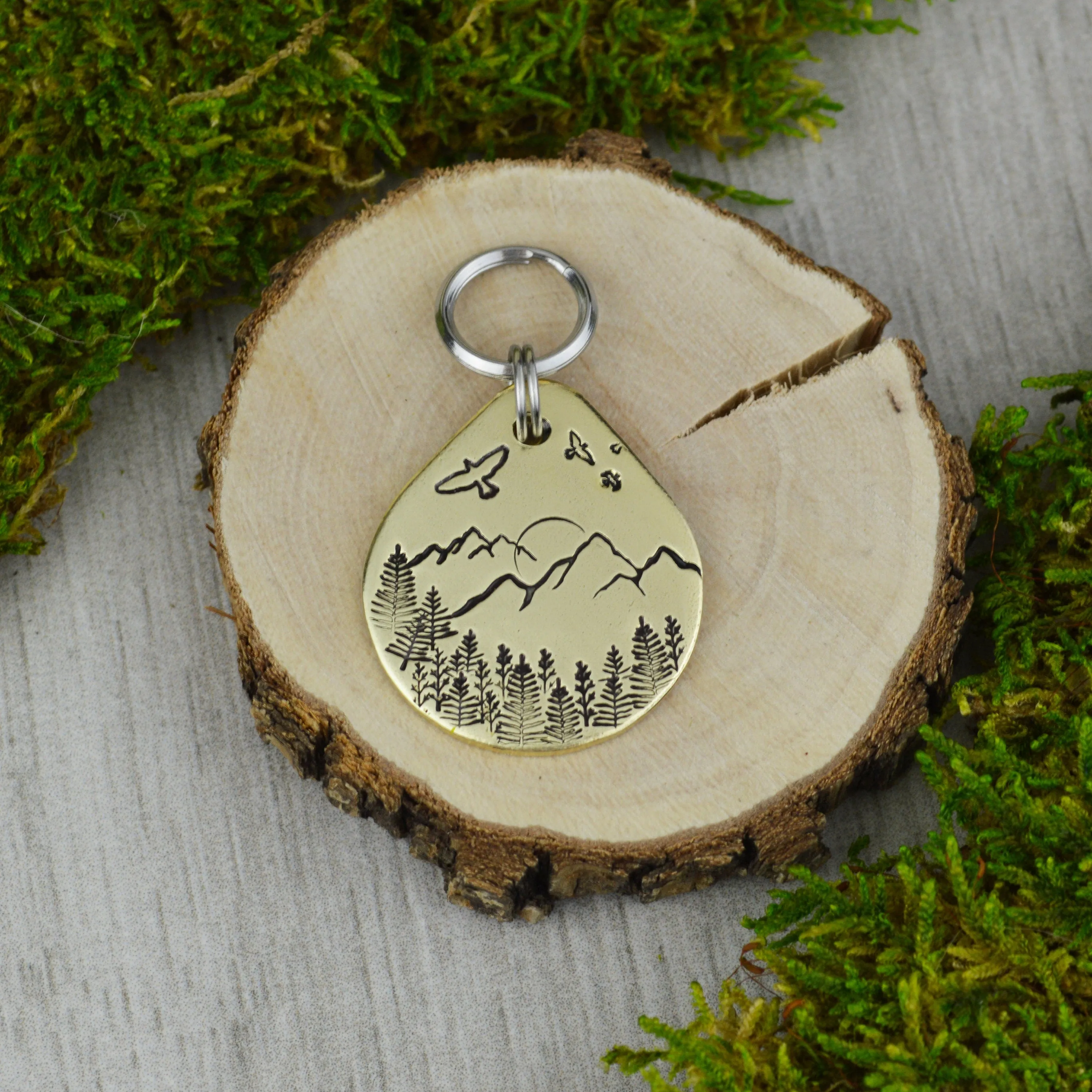Above the Peaks Pet ID Tag