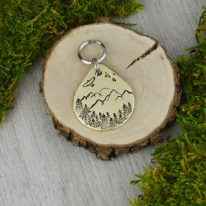Above the Peaks Pet ID Tag
