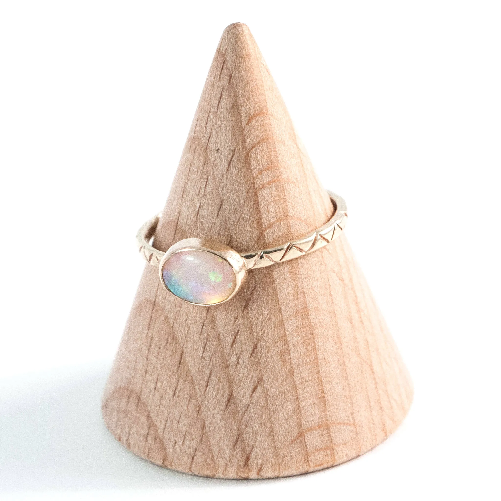 Agua Clara Opal Ring - Oval