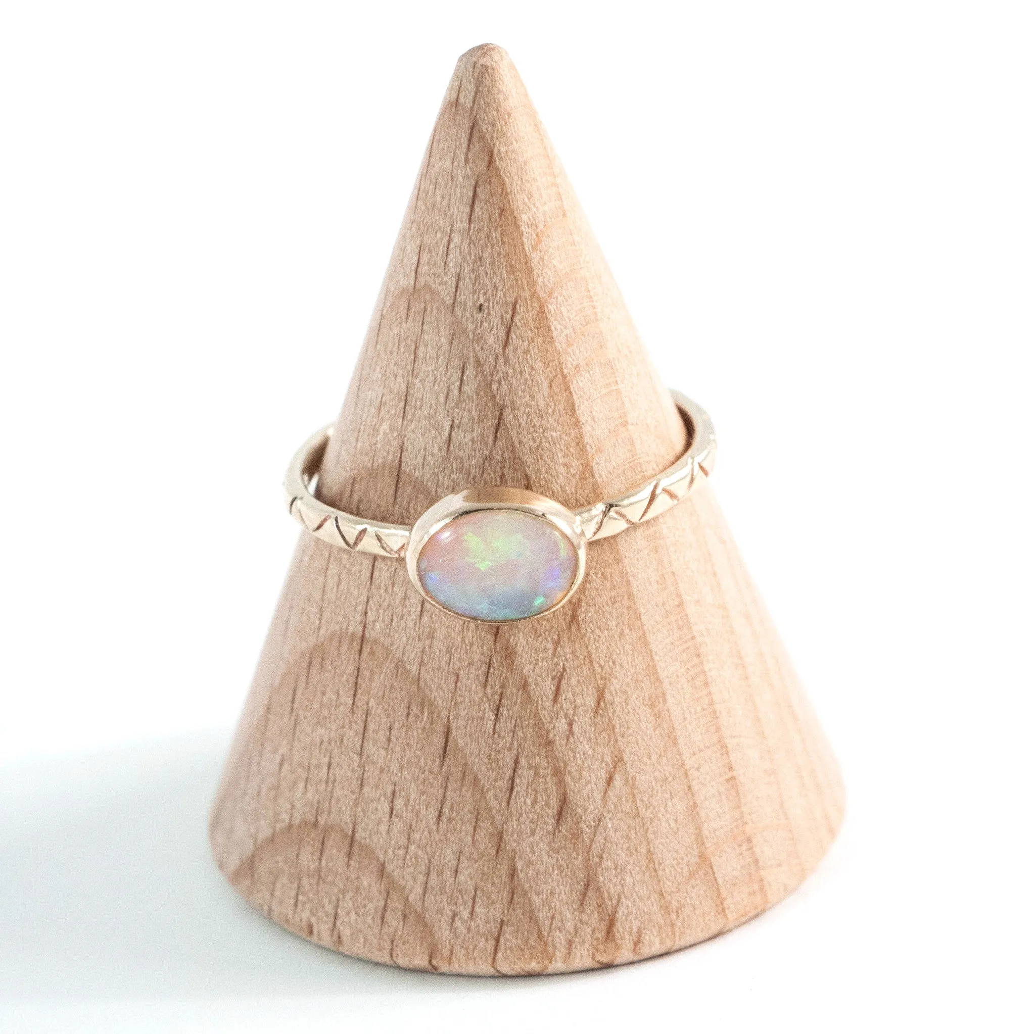 Agua Clara Opal Ring - Oval