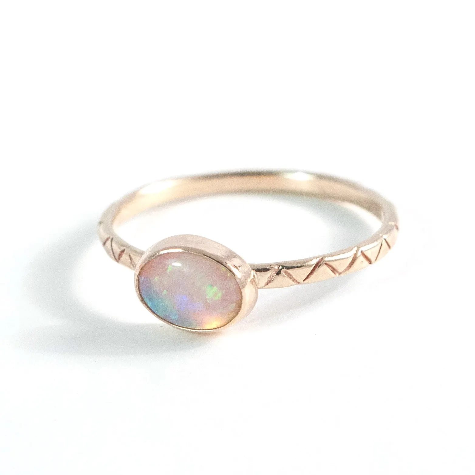 Agua Clara Opal Ring - Oval