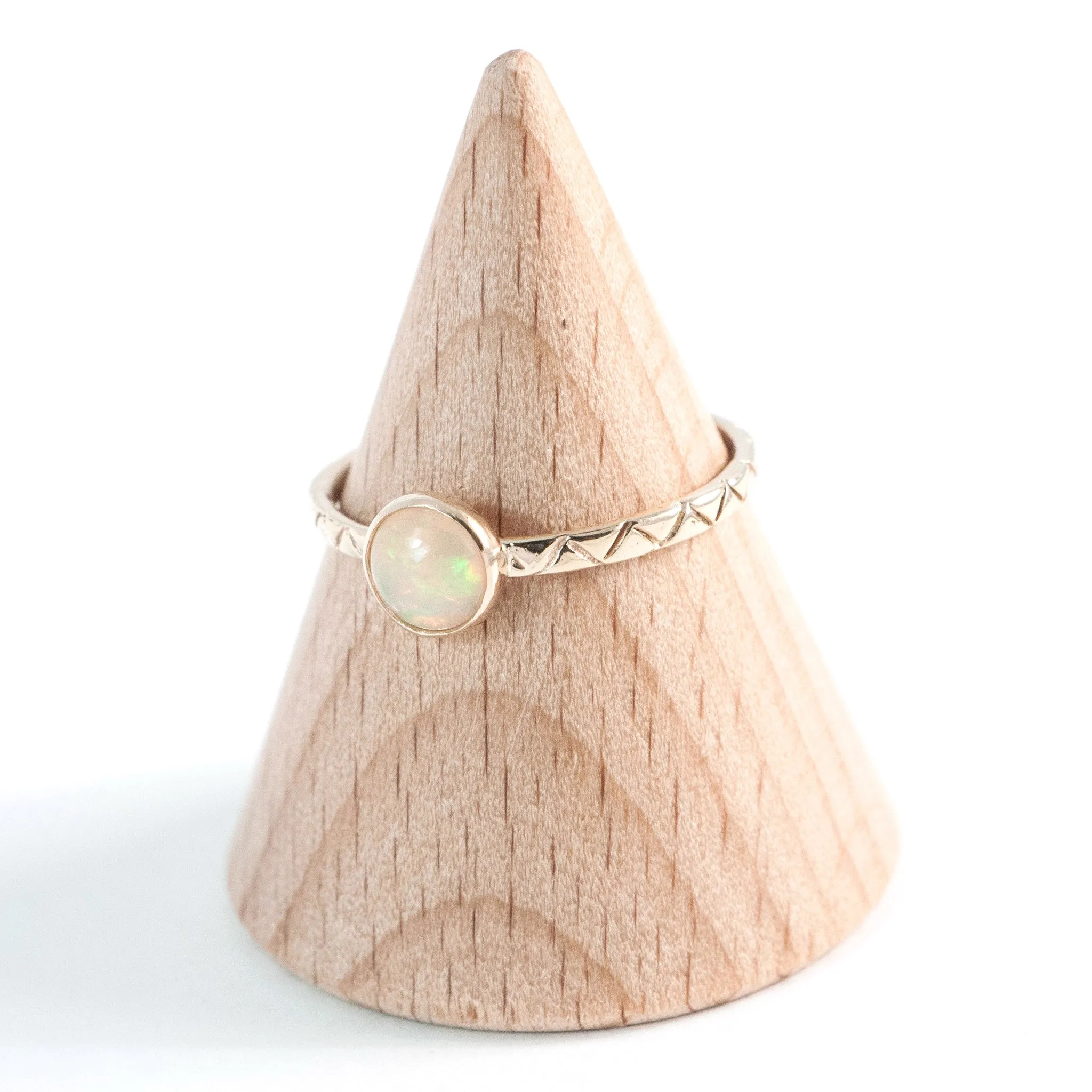 Agua Clara Opal Ring - Round