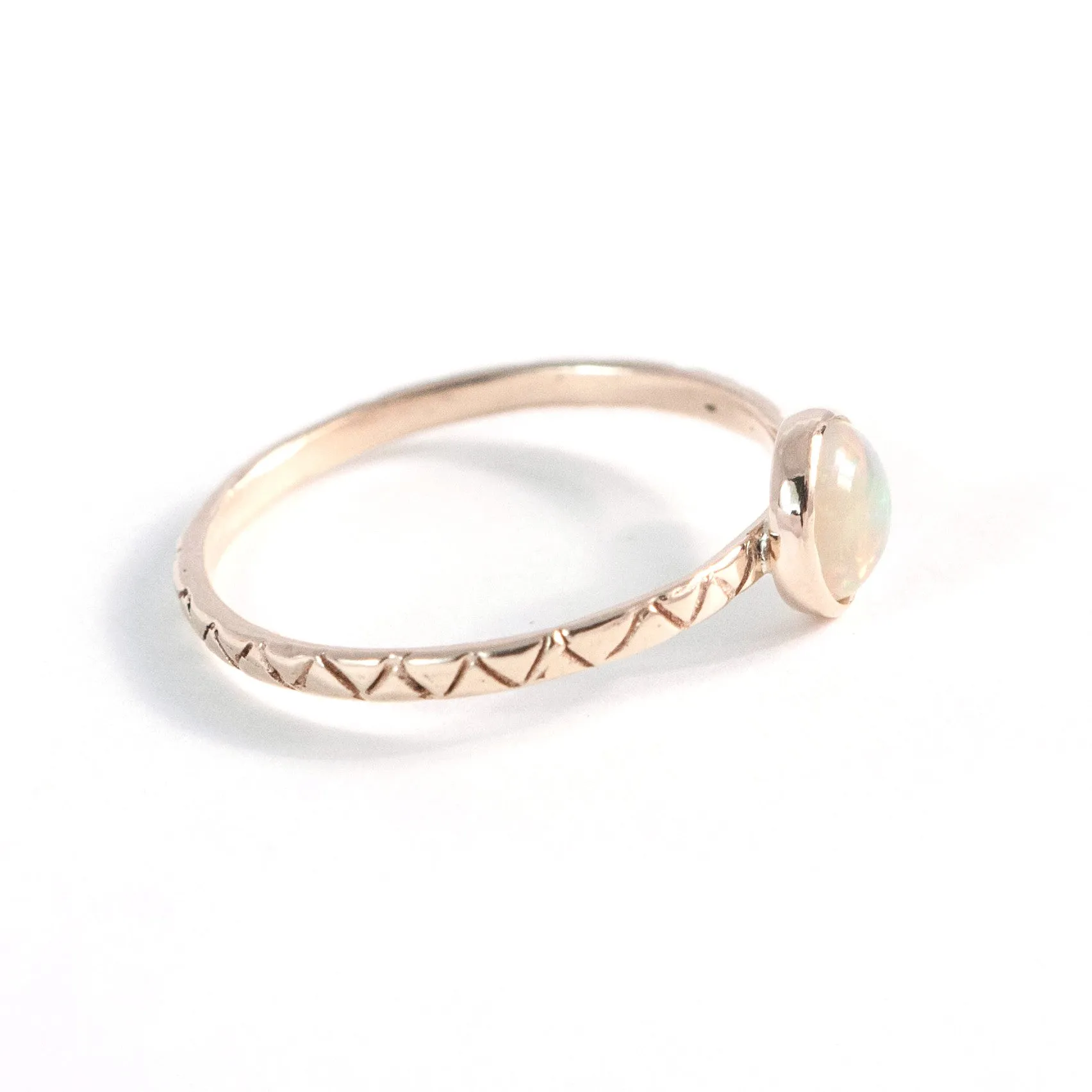 Agua Clara Opal Ring - Round