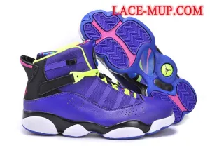 Air Jordan 6 Rings "Court Purple Purple/Bel Air"