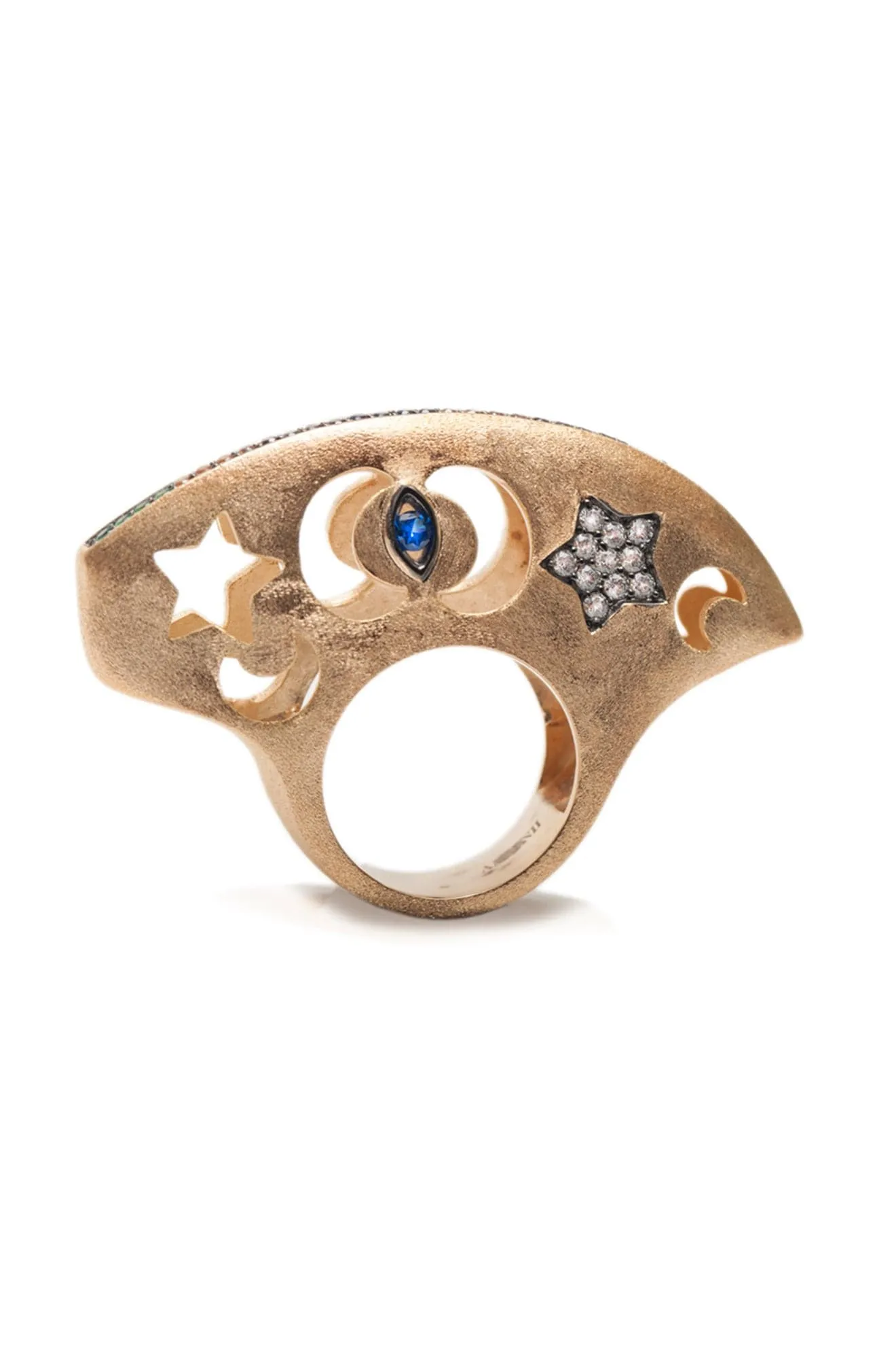 Ammanii The Heavely Dome Ring Vermeil Gold