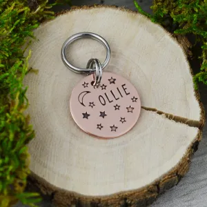 Among the Stars Mini Pet ID Tag