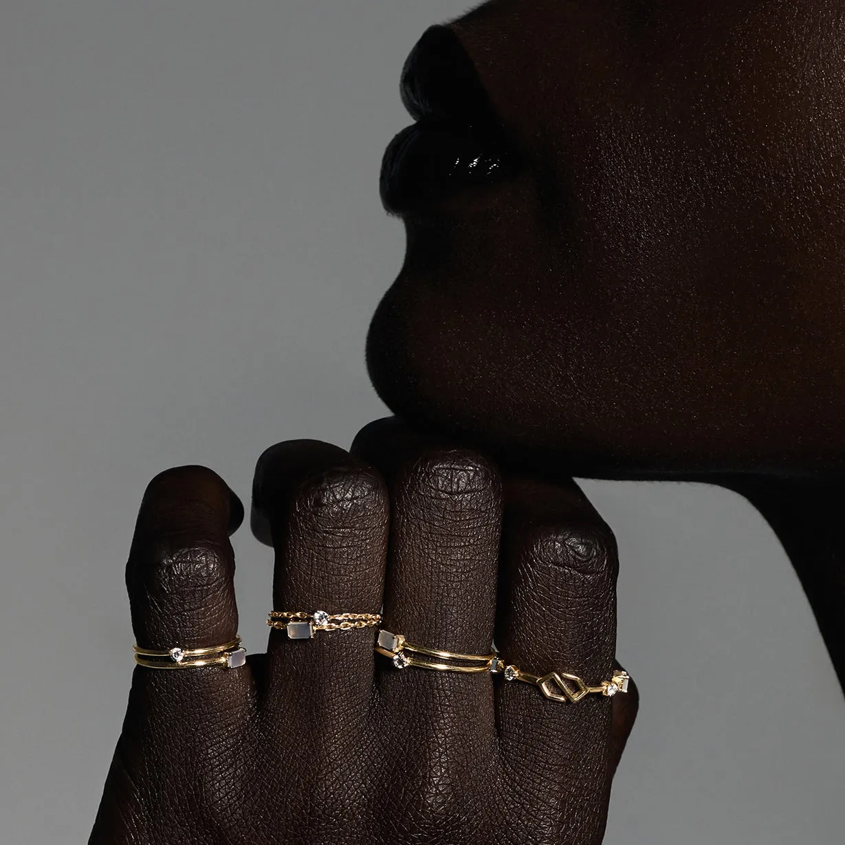 Arete Diamond Ring