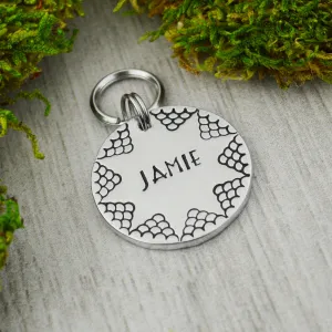 Art Deco One Pet ID Tag