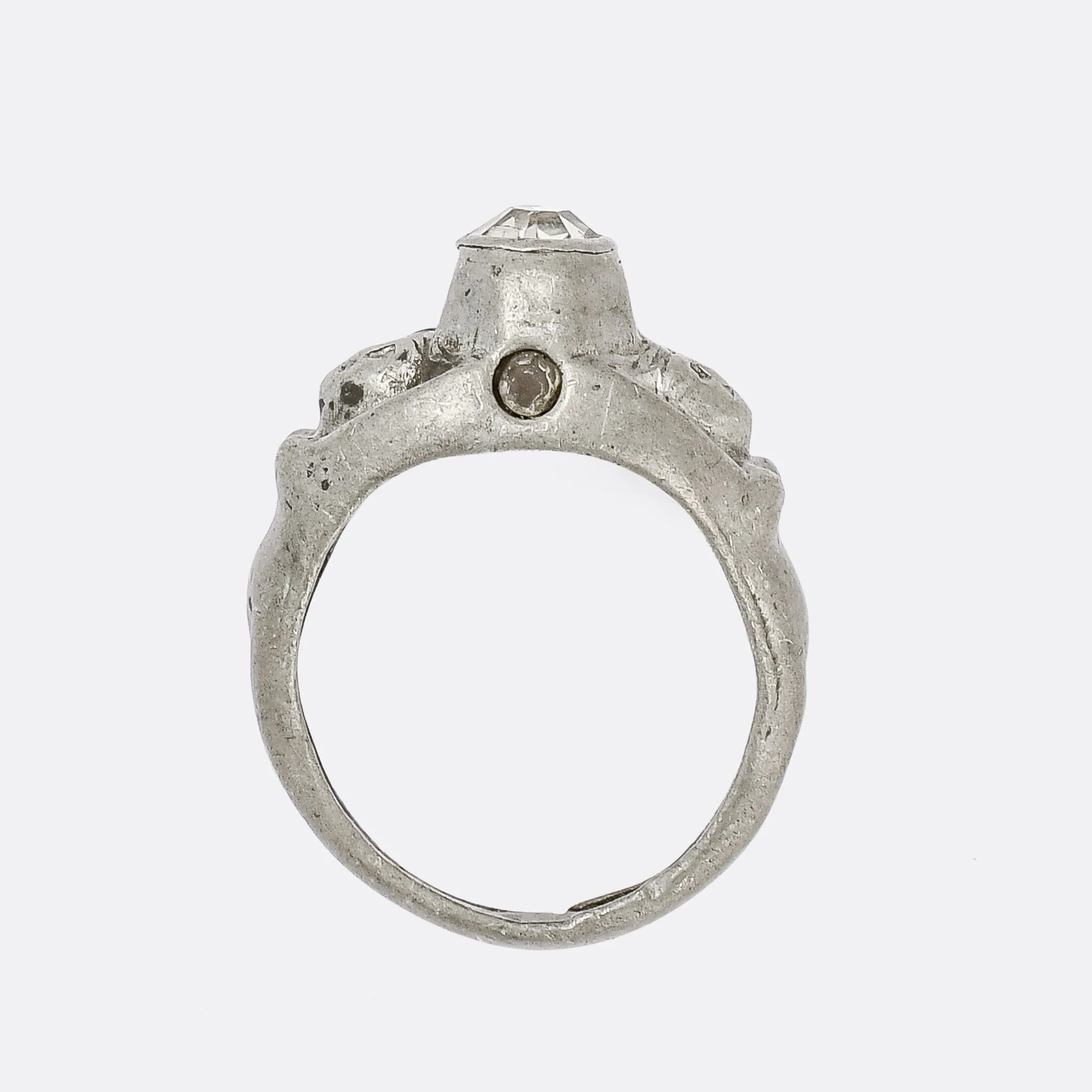 Art Nouveau Naked Lady Stanhope Ring