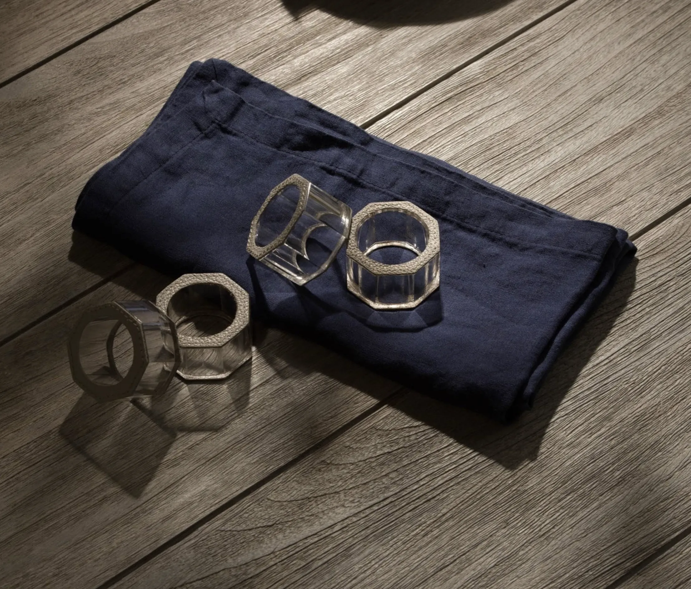 Arthur Napkin Ring / Light Gray