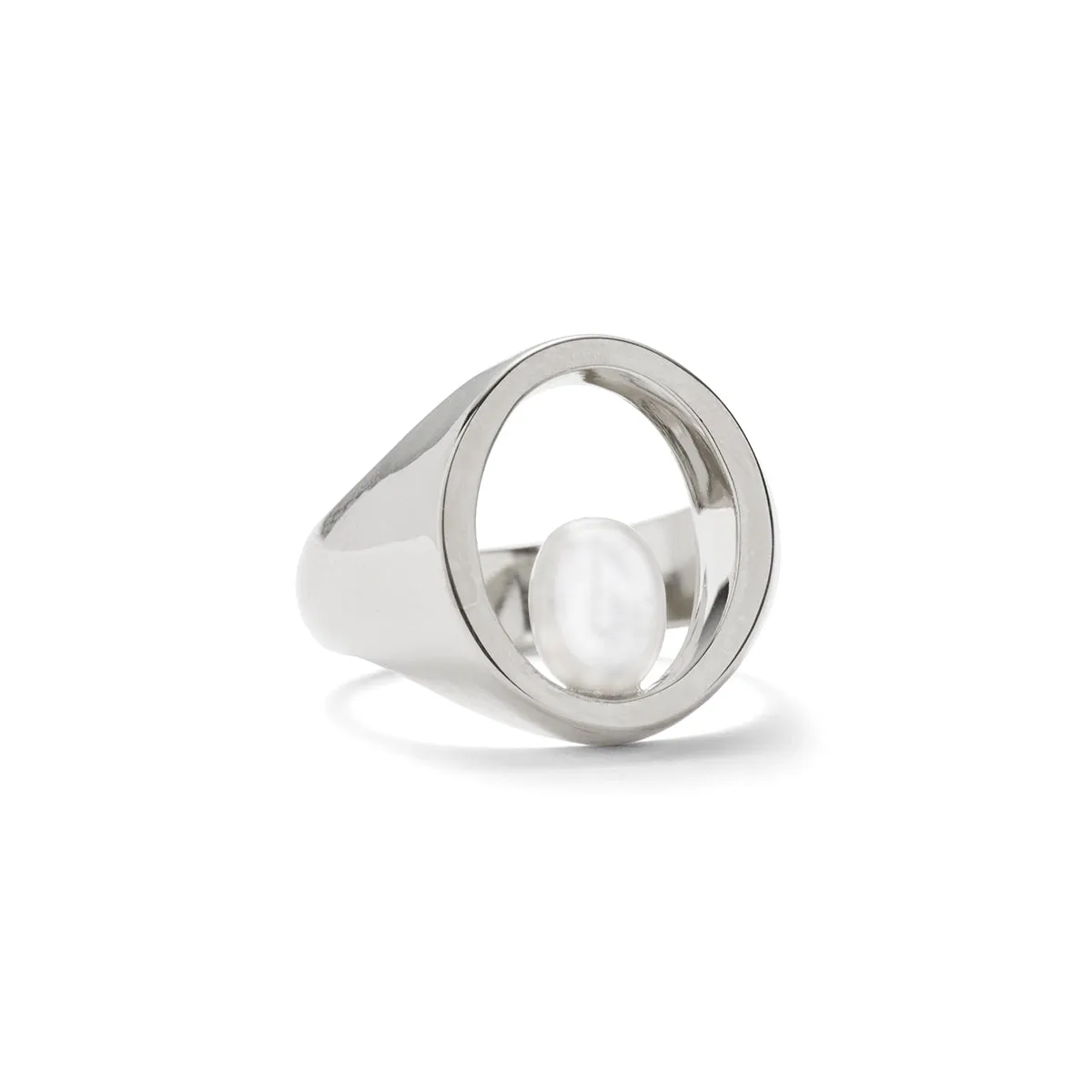 Balance Ring in Silver
