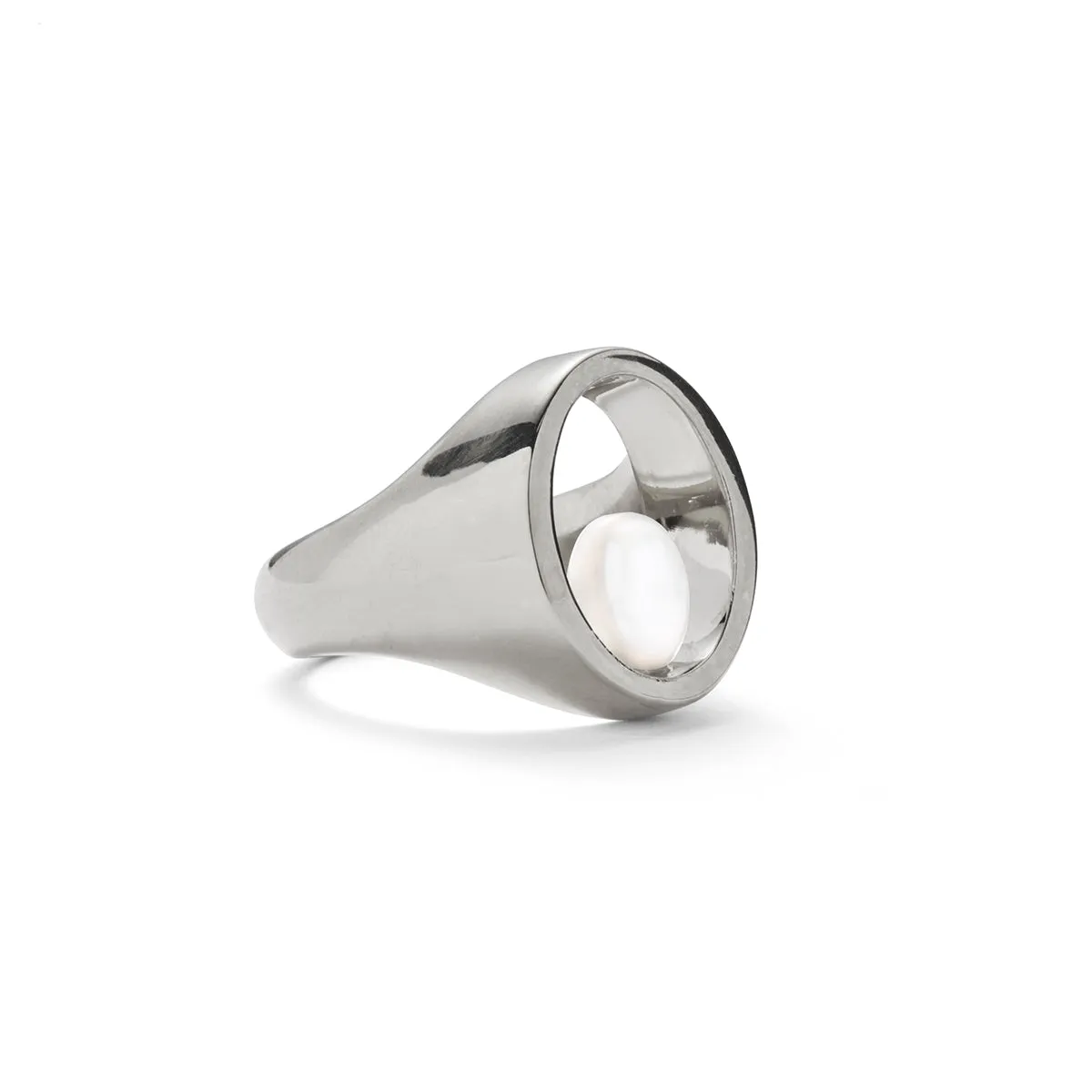 Balance Ring in Silver