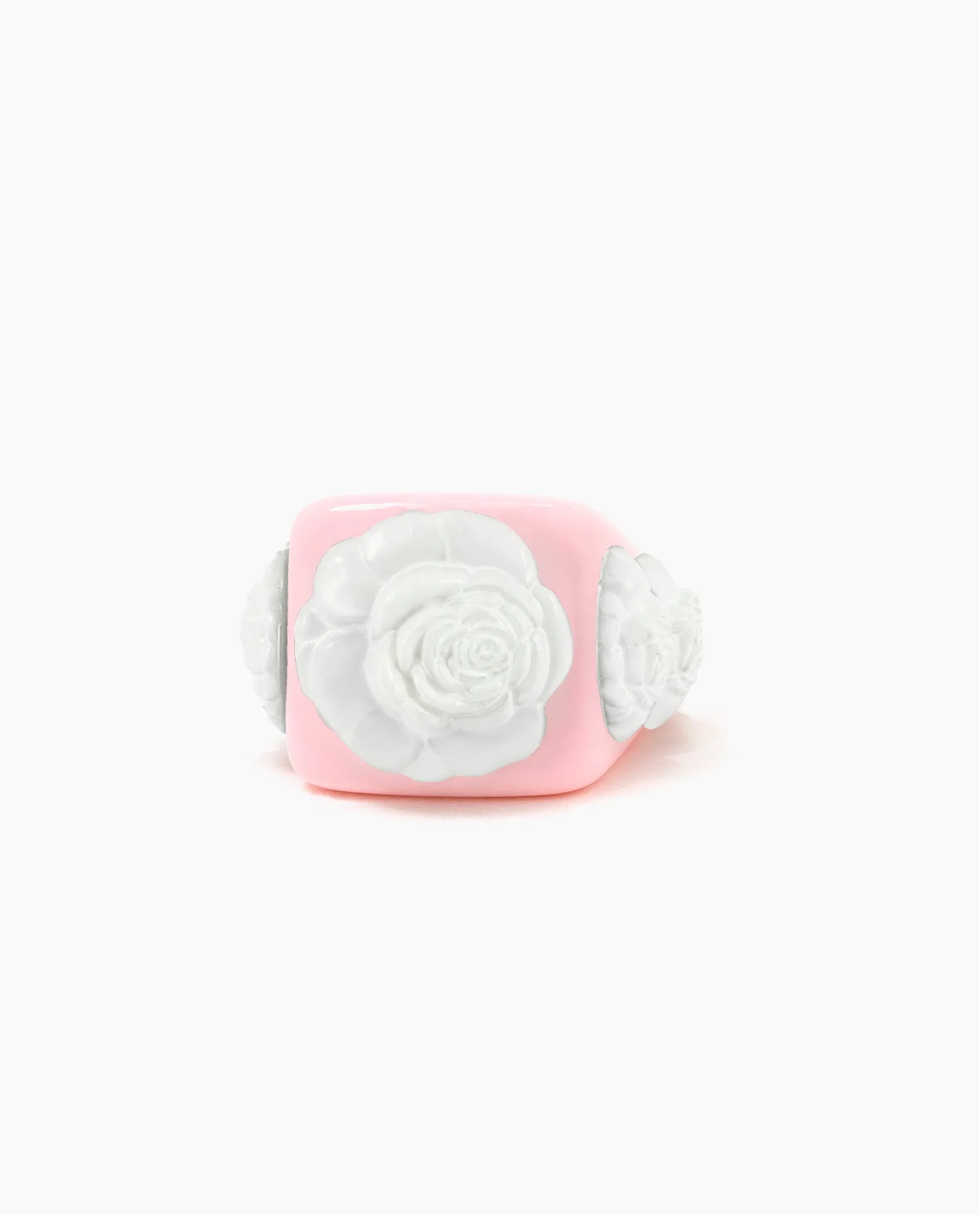 BB Pink on White Rosetón