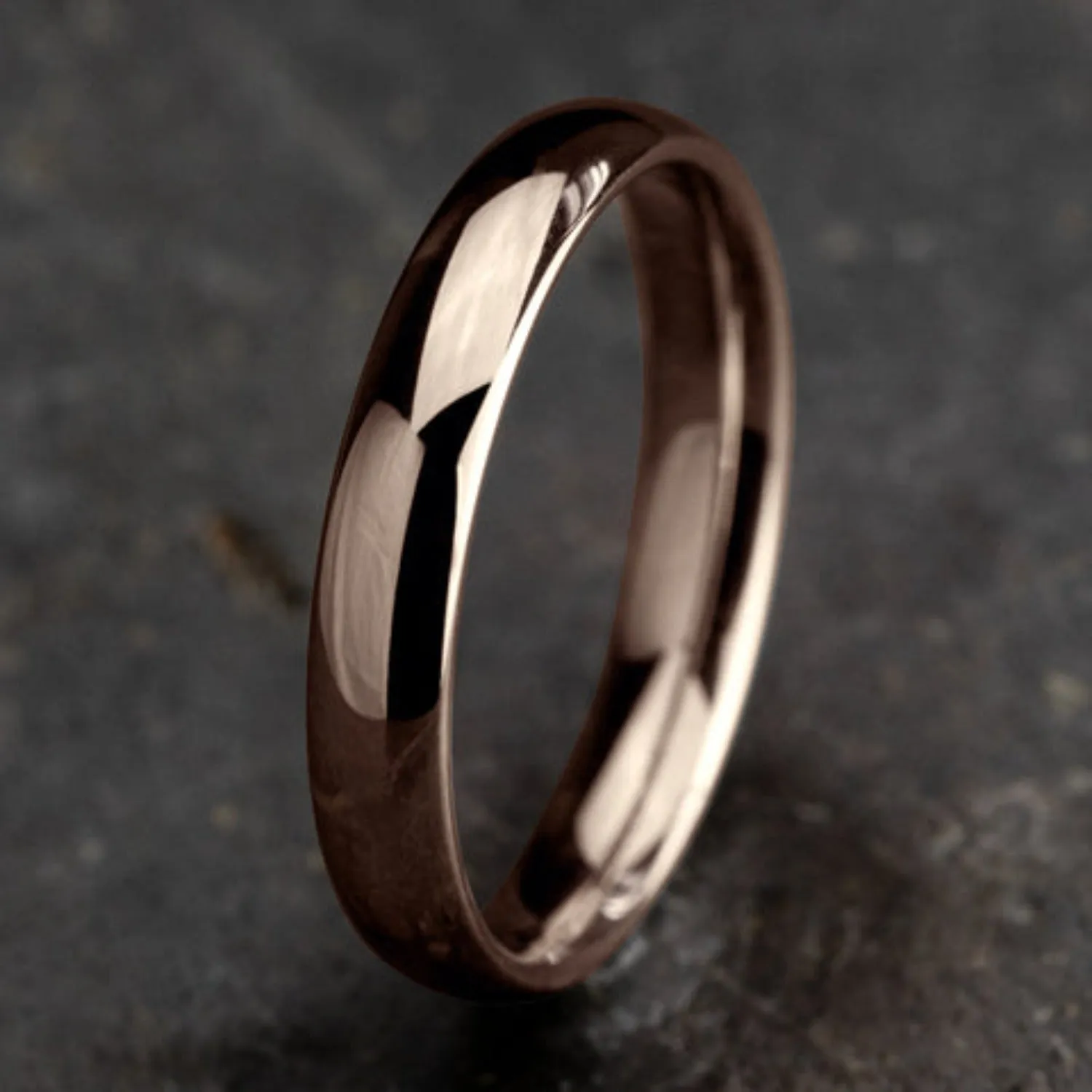 Benchmark Classic 4MM Comfort Fit High Polished Wedding Band