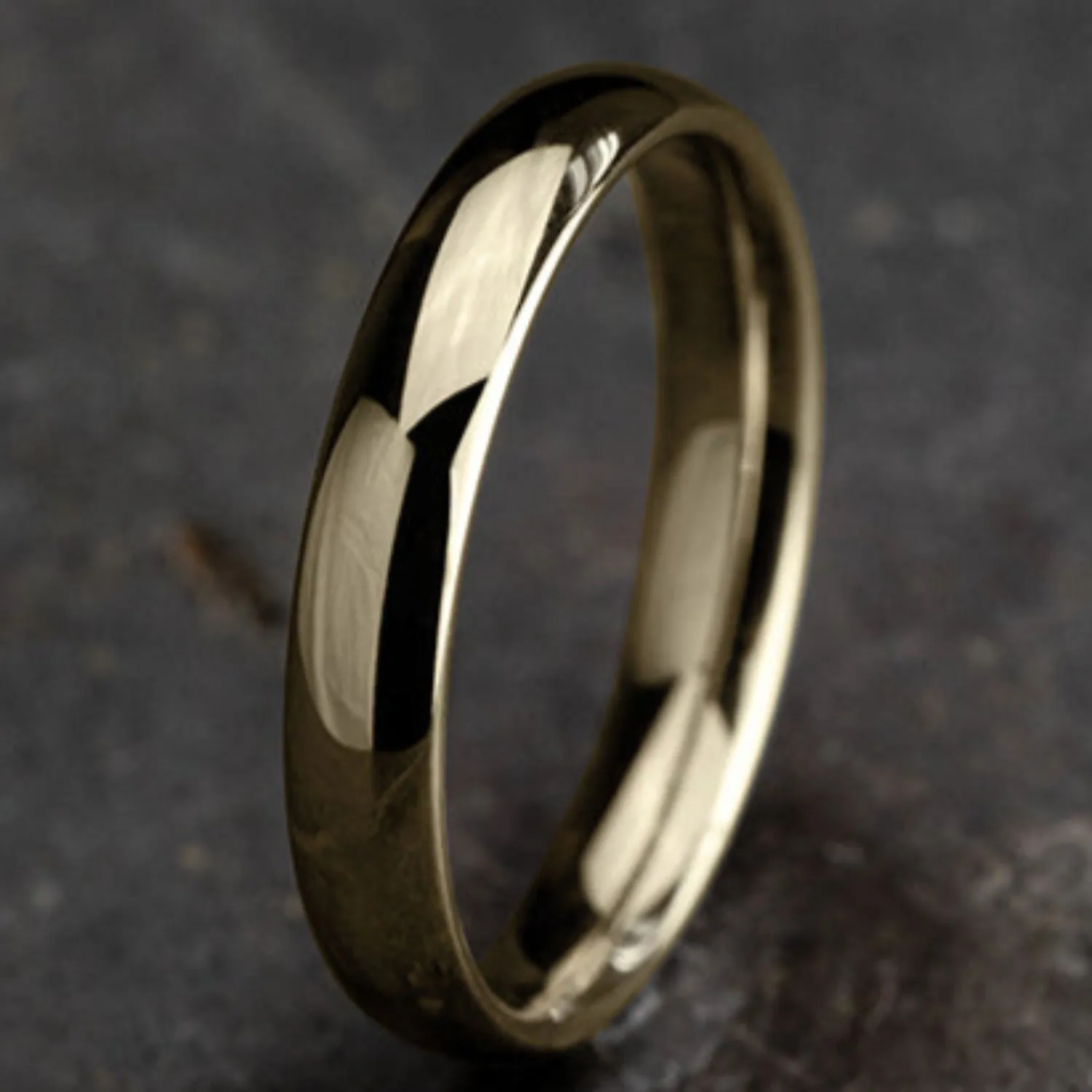 Benchmark Classic 4MM Comfort Fit High Polished Wedding Band