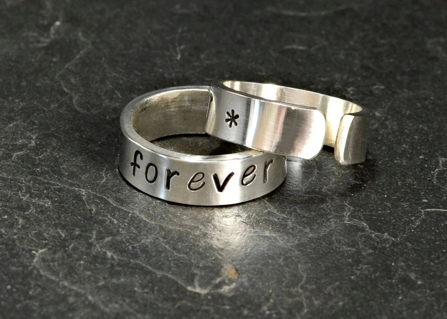 Best Friends Forever Sterling Silver Toe Ring Set