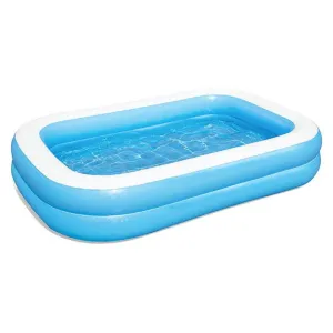 Bestway Family Rectangular Inflatable Pool, 262 x 175 x 51 cm
