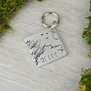 Bird's Eye View Pet ID Tag
