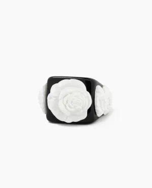 Black on White Rosetón