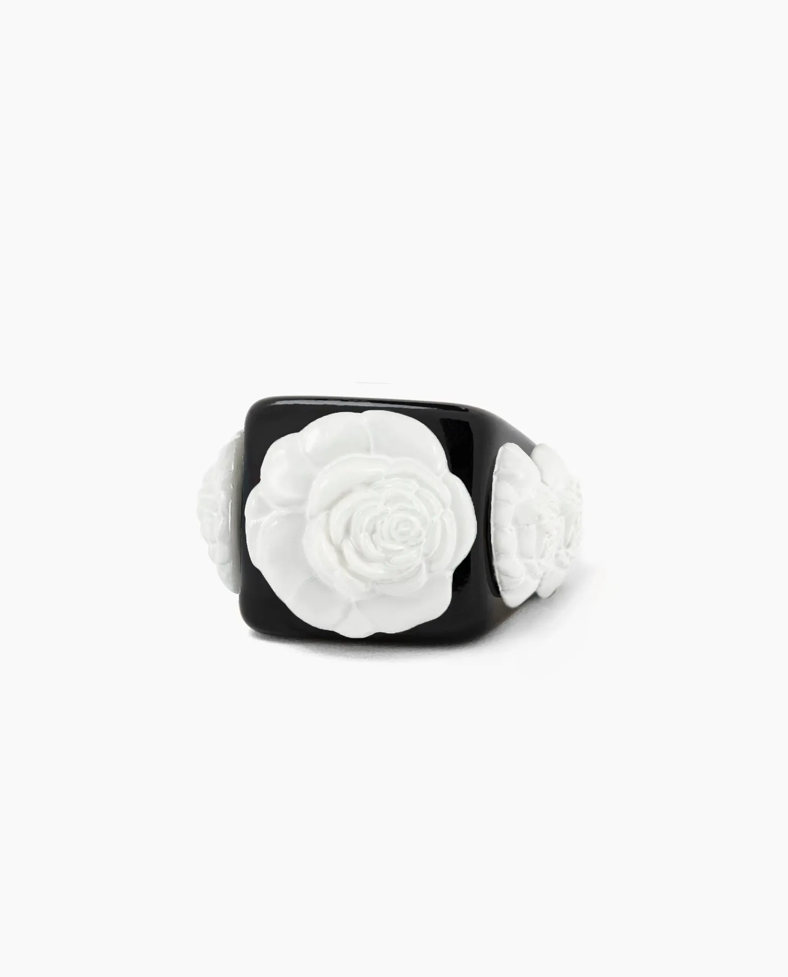 Black on White Rosetón
