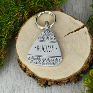 Boho Pattern Pet ID Tag