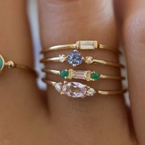 Boho Rings  4pcs/set