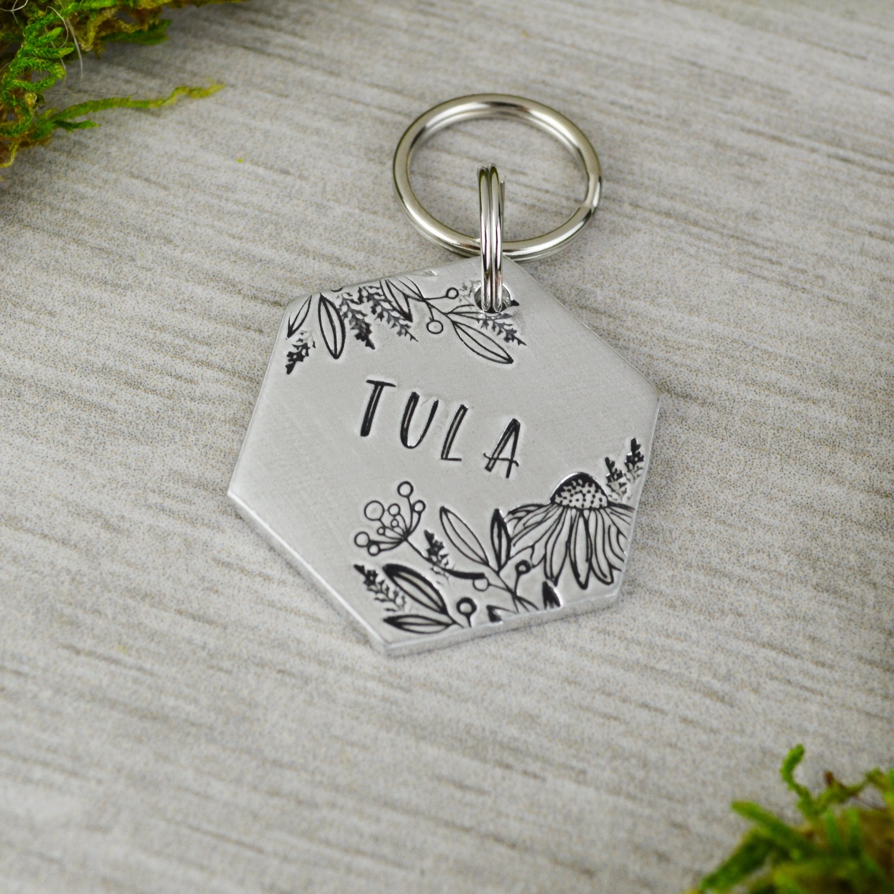 Botanical Garden Pet ID Tag